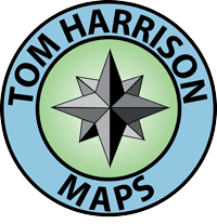 Tom Harrison Maps-Logo